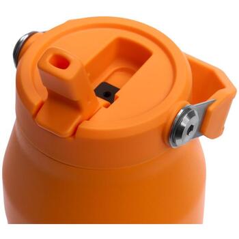 Stanley Термос Бутылка The IceFlow Bottle Flip Straw 2.0, 1.06 л, оранжевый, нержавеющая сталь, удержание холода до 15 ч (2812111136)