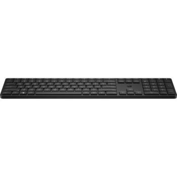 HP Беспроводная клавиатура 4R184AA, 10м, USB, RF, AAA, QWERTY, мембранные клавиши, цифровая клавиатура, мультимедийные клавиши (4R184AA)