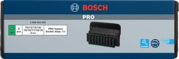 Trieciena uzgriežņatslēgām PRO IMPACT MUCIŅU KOMPLEKTS BOSCH 2608003040 (2608003040)