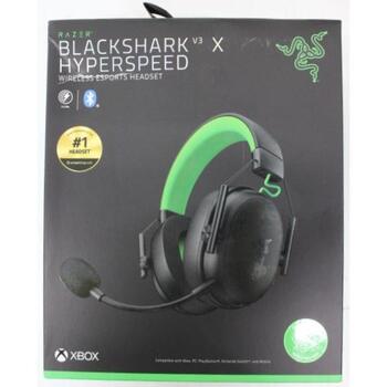 Razer BlackShark V3 X HyperSpeed austiņas RZ04-05420200-R3M1SO, bezvadu, virsauss, melnas, bojāts iepakojums (RZ04-05420200-R3M1SO)