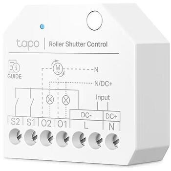TP-Link viedais komutācijas modulis Tapo S112, 2400 MHz, 7 kanāli, AC, 150 W, 50/60 Hz, balts, Bluetooth, SmartThings (Tapo S112)