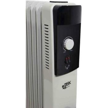 Besk Sildītājs 9131541, 1500W, 7 sekcijas, 3 ātrumi, 220-240V, 1.4m strāvas vads, automātiska termostata kontrole (9131541)