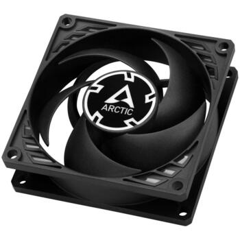 Arctic Datora korpuss ventilators P8 Max ACFAN00286A, 80mm, 67.96m³/h, 0.6sone, 5000RPM, 4-pin, melns (ACFAN00286A)