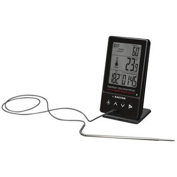 Salter Pārtikas termometrs 540A HBBKCR, -20°C līdz 250°C, precizitāte 0,1°C, divi sensori (540A HBBKCR)