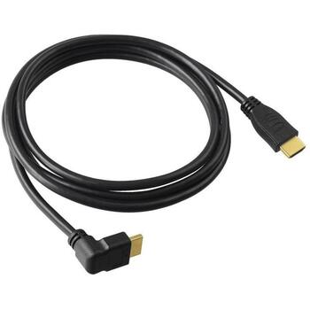 Sbox HDMI кабель HDMI-90-15/R, 1,5м, 4K x 2K, 30 кадров/с, 10,2 Gbit/c, 24K позолоченные разъемы, Ethernet, ARC, CEC (HDMI-90-15/R)