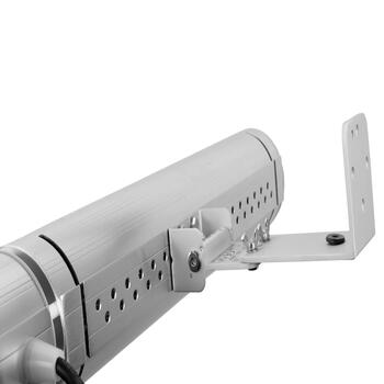 Eurom Golden 2200 Comfort RCD инфракрасный уличный обогреватель для террасы 2200W IP65 пульт управления настенный до 25m2 серебристый (334524)