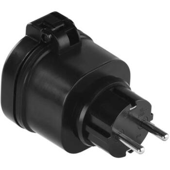 Emos Розетки с дистанционным управлением P0068, 1x2P+PE, IP44, 3000W, до 30м, до 4 розеток, защита от детей (P0068)