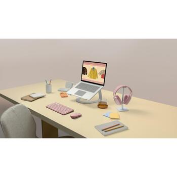 Logitech USB оптическая мышь M350S 910-007014, 4000 DPI, 3 кнопки, беспроводная, розовая (910-007014)