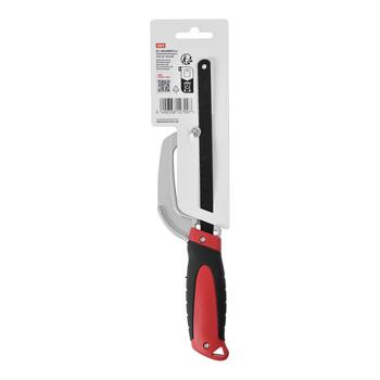 Kreator metāla zāģis KRTH80502, 250mm, 24 TPI, cieta konstrukcija, mīksts pret slīdēšanu rokturis (KRTH80502)