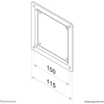 Neomounts адаптер VESA для монитора FPMA-VESA100 10-30