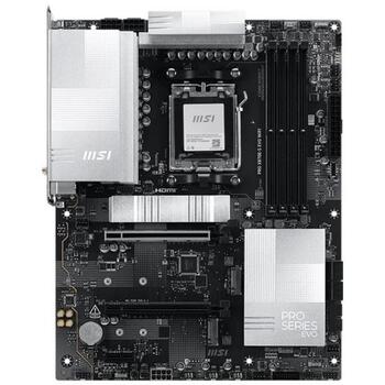 Msi Mātesplate PRO X870E-S EVO WIFI, AM5, 4x SATA-600, 3x M.2, 256 GB, 8400 MT/s, HD Audio, Wi-Fi 7, Bluetooth 5.4 (PRO X870E-S EVO WIFI)