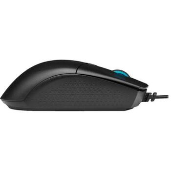Corsair игровая мышь KATAR PRO CH-930C011-EU, 12400 dpi, USB Type-A, 6 кнопок, 69 г, оптический сенсор, 2 зоны RGB, ножки PTFE (CH-930C011-EU)