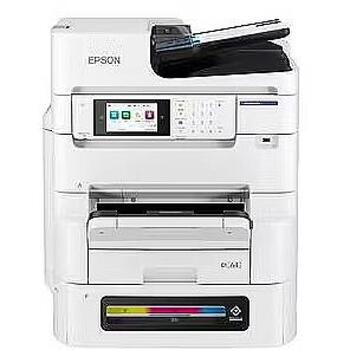 Epson Многофункциональный принтер WorkForce Pro EM-C8101RDWF, 4800 x 1200 DPI, 26 стр/мин, Wi-Fi, Белый (C11CL32401)