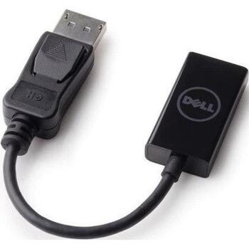 Dell Адаптер - DisplayPort на HDMI 492-BBXU, 20.32 см, черный, 1x DisplayPort, 1x HDMI (492-BBXU)