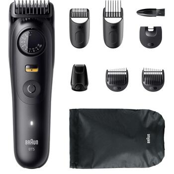 Braun Bārdas Trimmeris BT5560, 40 pakāpieni, 0.5-20 mm, 120 min, Li-Ion, mitrā un sausā, melns (BT5560)