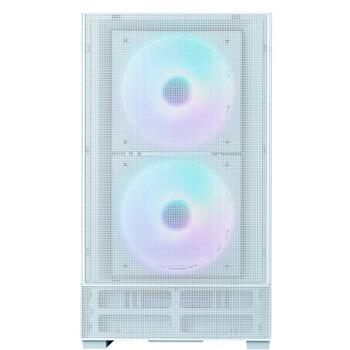 Zalman Корпус для компьютера P30 AIR White, 7,6кг, 452x235x420мм, mATX/Mini-ITX, 5 PCI, 2x140мм ARGB, 1x140мм ARGB (P30 AIR White)