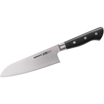 Samura Santoku нож PRO-S SP-0095, 180mm, AUS-8, 58HRC, рукоятка G-10 (SP-0095)
