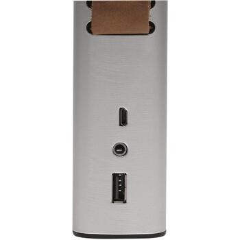 Denver Bluetooth колонка BTS-200 -, 10 W, 60 dB, 45 dB, 60 - 20000 Hz, Беспроводная, Bluetooth 10 м, USB, AUX, Коричневый (BTS-200 -)