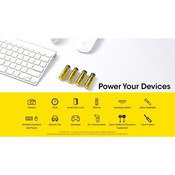 Nitecore Аккумулятор NH2400 2400mAh, 1.5V, 4шт, в комплекте зарядный кабель (NH2400)