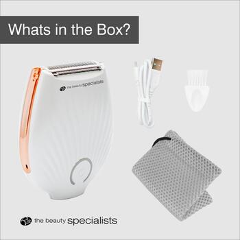 Rio SHSH-WH-BOT-EU/1.0 Go Smooth Lady Shaver, White (SHSH-WH-BOT-EU/1.0)