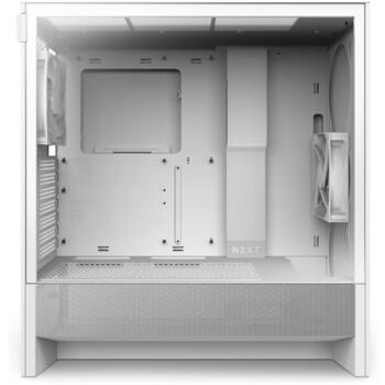 Nzxt Kaste H5 Flow CC-H52FW-01, 430mm, 225mm, 465mm, 1x120mm priekšējie ventilatori, 1x120mm aizmugurējie ventilatori (CC-H52FW-01)