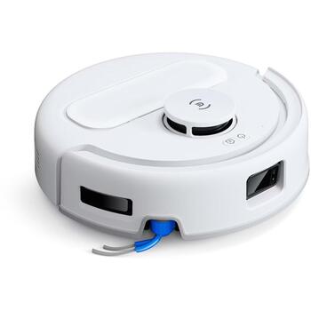 Ecovacs робот-пылесос DEEBOT MINI 2, 10000 Па, 3200 мАч, 189 мин, влажная и сухая уборка, док-станция, лазерная навигация, белый (DEEBOT MINI 2)