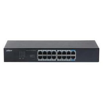 Dahua S3016-16GT коммутатор 16 × RJ-45 10/100/1000, unmanaged, L2, 32 Gbit/s, 16000 MAC адресов (S3016-16GT)
