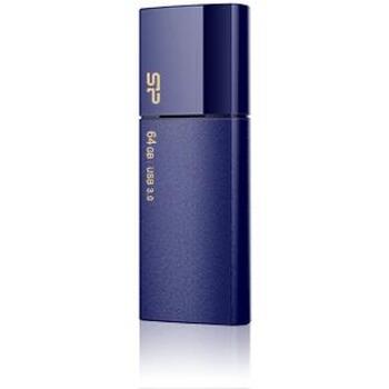 Silicon Power USB флеш-накопитель Blaze B05 SP064GBUF3B05V1D, 64 ГБ, USB 3.1 Gen 1, 5 Гбит/с, синий, LED индикатор (SP064GBUF3B05V1D)