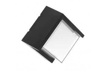 Gtv LED fasādes lampa CANTI II LD-CANTI12WKW-10, 12 W, 1000 lm, IP65, 4000K, melna (LD-CANTI12WKW-10)