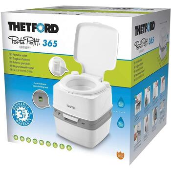 Thetford Porta Potti Qube 365 5024586, 21 l, 15 l, 4 kg, 408 mm, 120 kg, biotualete (5024586)