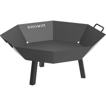 Browin 330496 Dārza ugunskura vieta, 70cm, 2mm tērauds, melna, 8.3kg (330496)