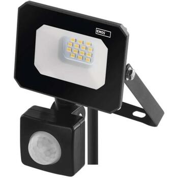 Emos LED прожектор ZS2313, 10 W, 1000 lm, IP44, нейтральный белый, PIR датчик, алюминиевый корпус (ZS2313)