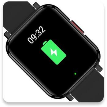 Myphone Умные часы LS SMA002670, 1,85'', 240 x 286 px, IP68, 260 мАч, 10 дней, 107 спортивных режимов, голосовой помощник (SMA002670)