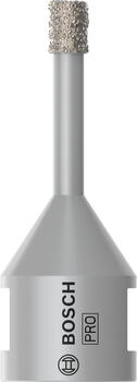 Dimanta kroņurbis 6 mm DrySpeed Best for Ceramic, Mazām leņķa slīpmašīnām PRO CERAMIC DRY KROŅURBIS, 2608599039, BOSCH (2608599039)
