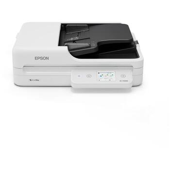 Epson Документный сканер DS-1760WN B11B274401, 3000 сканирований/день, 1200 dpi, Wi-Fi, автоматическая двусторонняя печать (B11B274401)