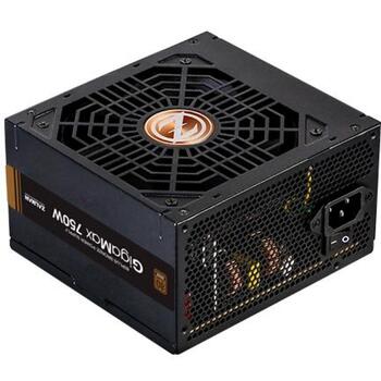 Zalman GigaMax 750W barošanas bloks ZM750-GVII, 750 W, 200 - 240 V, 50 - 60 Hz, 6 A, aktīvais, 88%, 1 ventilators (ZM750-GVII)