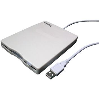 Sandberg 133-50 USB дисковод, USB 2.0, 360 RPM, 3.5