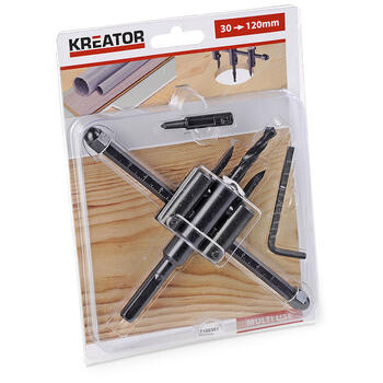 Сверло балеринка 30-120мм Kreator (KRT100301)