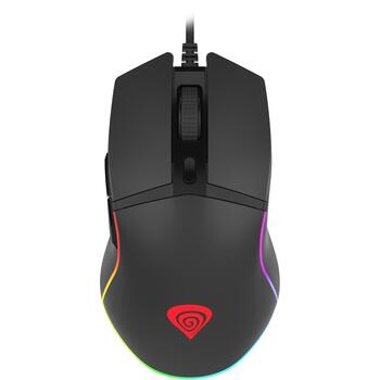 Genesis Krypton 220 datorspēļu pele NMG-1770, 6400 DPI, USB Type-A, optiskā, 6 pogas, RGB apgaismojums, ergonomisks, labās rokas (NMG-1770)