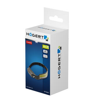 Galvas lukturis USB COB SMD, HT1E427 HOGERT (HT1E427)