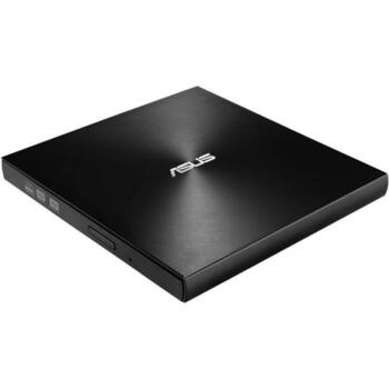 ASUS DVD-привод SDRW-08U9M-U/BLK/G/AS/P2G, USB 2.0, 8x скорость записи DVD+R, 24x скорость записи CD-R, черный, Tray (SDRW-08U9M-U/BLK/G/AS/P2G)