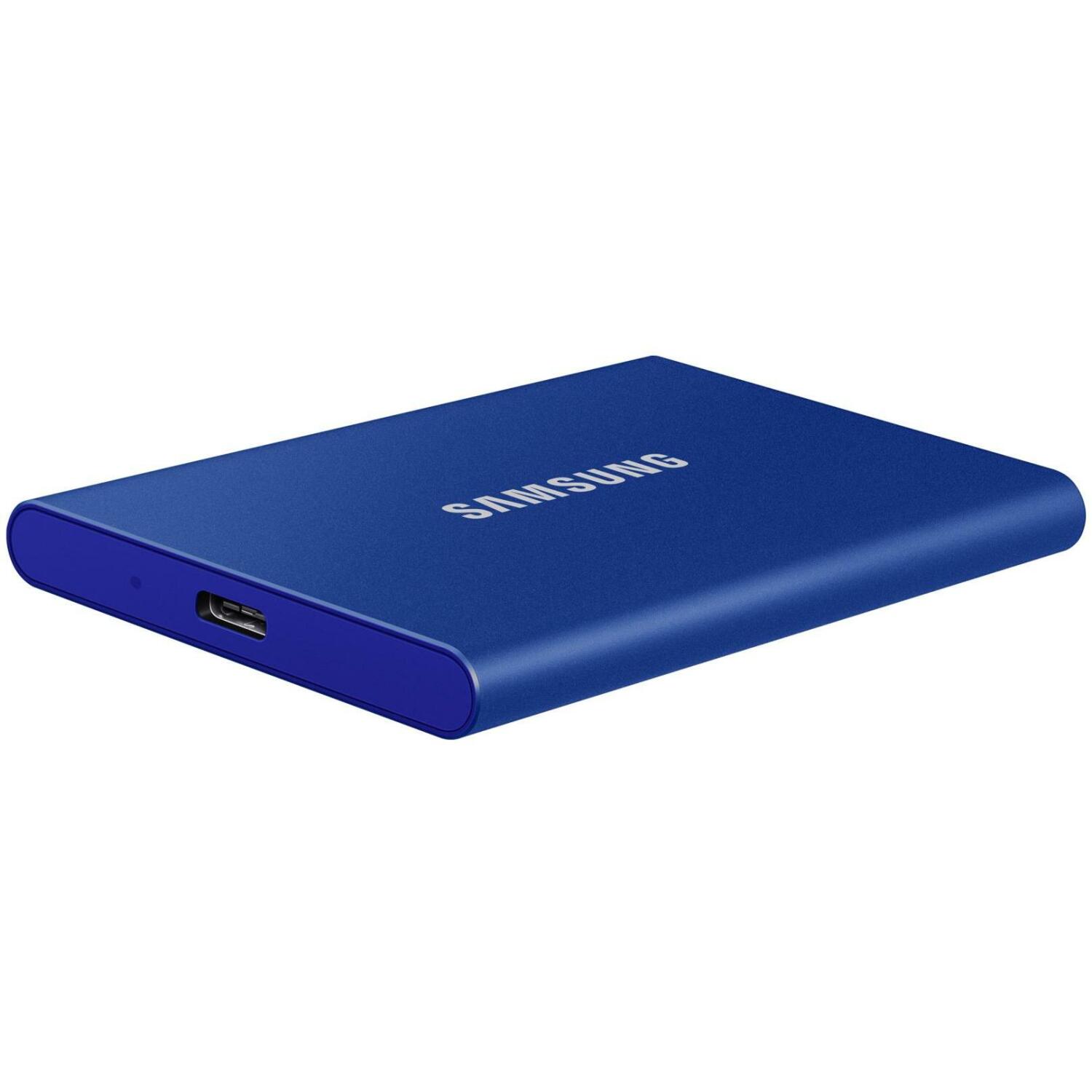 Samsung SSD ārējais MU-PC2T0H/WW 2TB, lasīšanas ātrums 1050 MB/s, rakstīšanas ātrums 1000 MB/s, USB Type-C, 256-bit AES (MU-PC2T0H/WW)