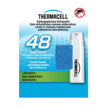Odu repelenta aktīvās vielas ieliktņi ar 48h R-4 THERMACELL (R-4)