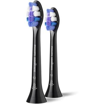 Philips Elektriskā zobu birste HX6052/88, 2 gab., melna, ekstra mīkstas saru, 3 mēnešu nomaiņa (HX6052/88)