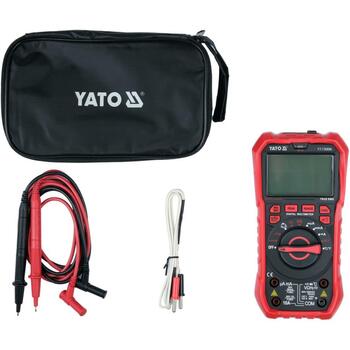 Yato Цифровой мультиметр YT-730896 True RMS LCD 60000, серия GRF (YT-730896)