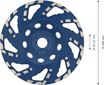 Betona slīpmašīnām EXPERT CONCRETE GRINDING HEAD, 2608901479 BOSCH (2608901479)