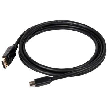 Club3D кабель DisplayPort CAC-2163 Mini DP на DP 2м 21.6 Гбит/с 4K 60Hz, прямой разъем, 1 шт (CAC-2163)