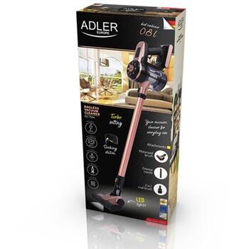 Adler пылесос AD 7044, 22.2 В, беспроводной, 40 мин, ручной и вертикальный, моторная щетка, EPA F9 фильтр (AD 7044)