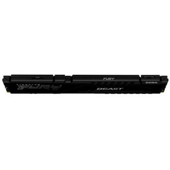 Kingston Оперативная память KF560C30BBE-16, 16 ГБ, 6000 МГц, CL30, DDR5, черный, Intel XMP 3.0, AMD EXPO (KF560C30BBE-16)