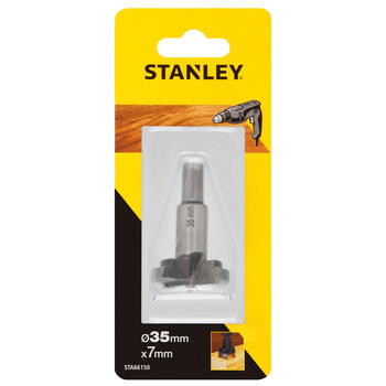 Frēze priekš koka eņģēm Ø35mm, garums 55/7mm, stopka Ø8mm.1. STA66150-QZ Stanley (STA66150-QZ)
